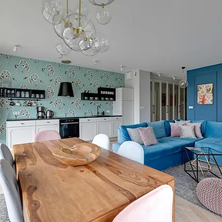 Lägenhet Staywin Riverfront Lofts Gdańsk
