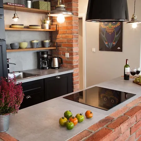 Lägenhet Staywin Riverfront Lofts Gdańsk