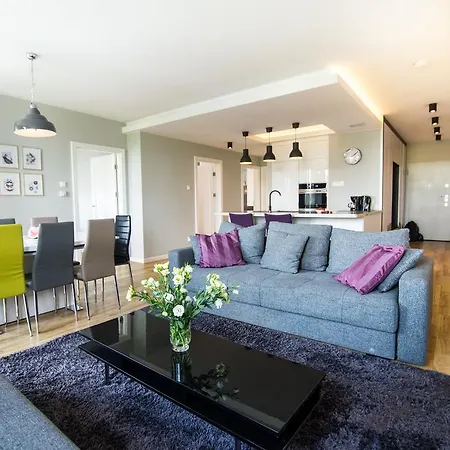Lägenhet Staywin Riverfront Lofts Gdańsk